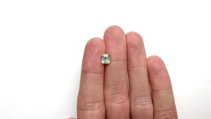 1.56ct 6.97x6.06x3.86mm Cut Corner Rectangle Step Cut Sapphire 26459-01