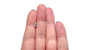 0.99ct 7.78x5.21x3.17mm Geo Pear Step Cut 🇨🇦 27617-01