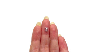 0.71ct 6.03x5.03x2.09mm Cut Corner Rectangle Rosecut 26294-37