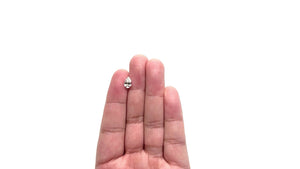 1.01ct 8.73x5.55x3.49mm SI1 C3 Pear Brilliant 23829-01
