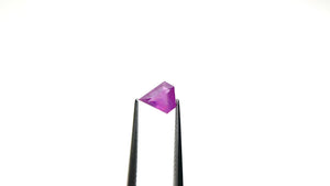 1.02ct 7.43x6.67x3.24mm Shield Step Cut Sapphire 27194-01