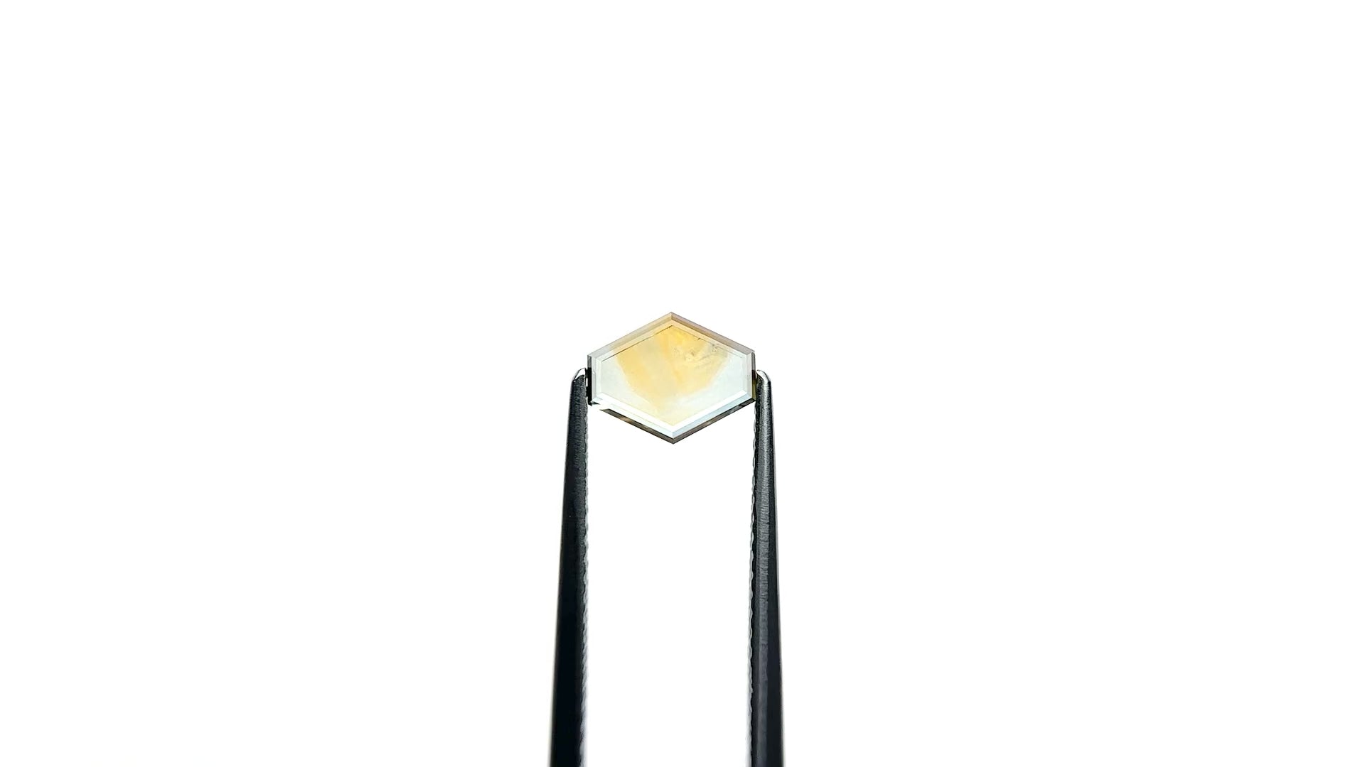 1.35ct 6.28x7.93x2.34mm Hexagon Portrait Cut Sapphire 23469-42