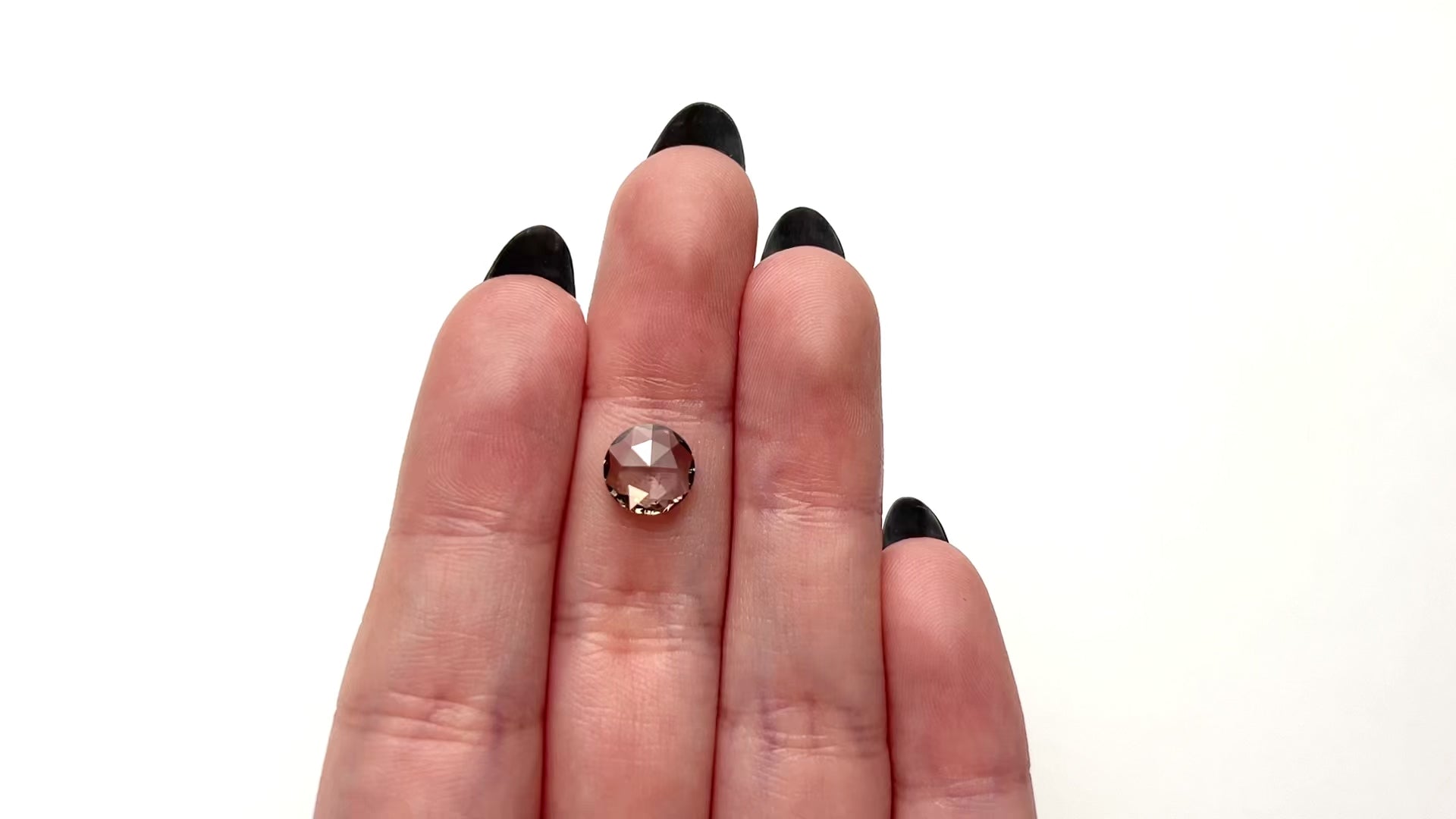 1.56ct 8.53x8.52x2.41mm Round Rosecut Sapphire 27744-03