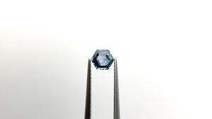 0.61ct 5.69x4.94x2.46mm Hexagon Step Cut Sapphire 23088-17