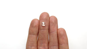 0.94ct 6.92x6.20x2.29mm I2 J Round Rosecut 27066-03