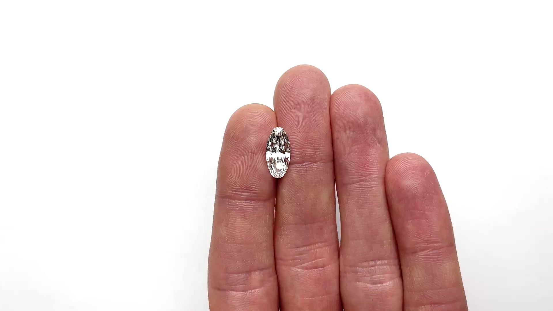2.56ct 14.14x6.69x4.10mm GIA VS2 D Moval Brilliant 26663-01