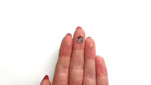 1.33ct 7.77x6.73x3.50mm Hexagon Step Cut Sapphire 24752-01