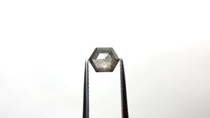 0.79ct 6.94x5.45x2.46mm Hexagon Rosecut 22336-18