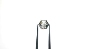 2.22ct 8.65x7.47x3.85mm Hexagon Rosecut 27230-03