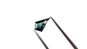 1.17ct 10.18x6.18x3.32mm Kite Step Cut Sapphire 23477-01