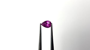0.83ct 7.65x4.60x.46mm Pear Brilliant Sapphire 27957-10