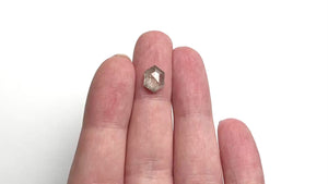 2.17ct 9.68x7.17x3.83mm Hexagon Rosecut 27223-36