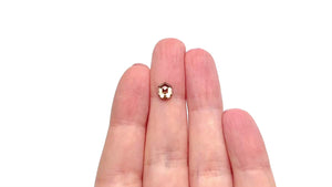 1.26ct 7.09x5.30x3.92mm Hexagon Rosecut 27537-38