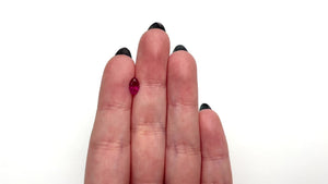 1.00ct 8.44x4.67x3.36mm Marquise Brilliant Ruby 27957-01
