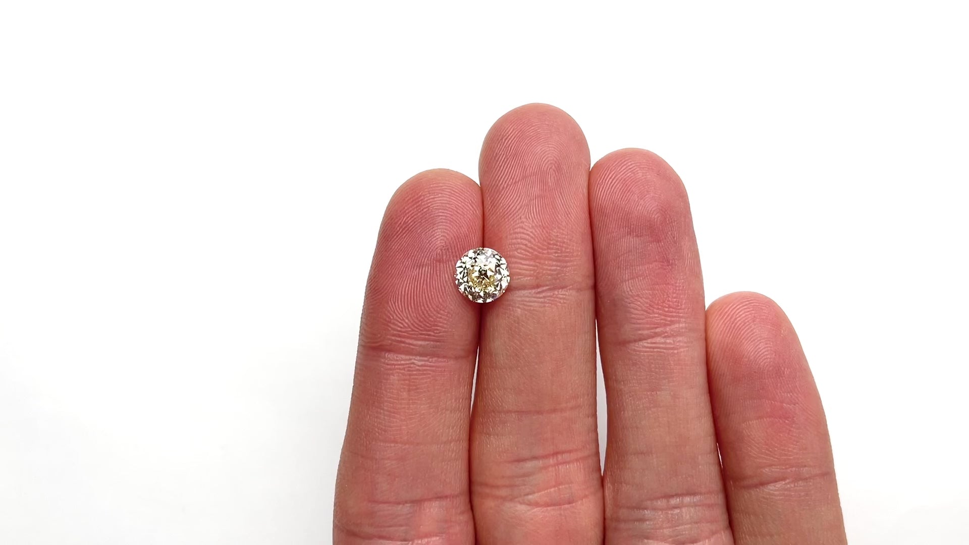 2.05ct 7.51x7.49x5.35mm VS2 Q-R Modern Antique Old European Cut 27079-01