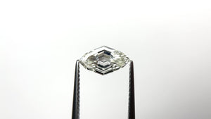 1.02ct 10.79x6.32x2.36mm GIA SI1 K Geo Lozenge Step Cut 23655-01