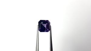 3.01ct 7.68x7.67x5.40mm Cut Corner Square Step Cut Sapphire 28219-01