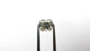 1.51ct 7.46x6.33x4.35mm GIA SI1 N Modern Antique Old Mine Cut 25707-01