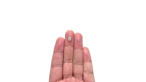 0.93ct 7.48x5.15x2.77mm Hexagon Rosecut 23841-21
