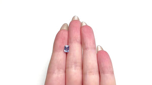 1.21ct 7.11x4.93x3.33mm Cut Corner Rectangle Step Cut Sapphire 28209-01