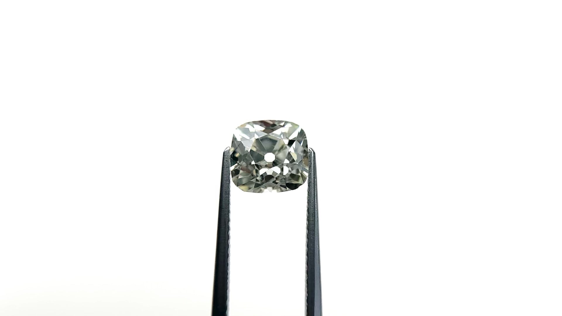 2.64ct 8.16x7.80x5.78mm GIA SI1 M Antique Peruzzi Cut 28035-01