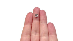 1.28ct 6.96x5.98x4.03mm Hexagon Step Cut 🇨🇦 27627-01