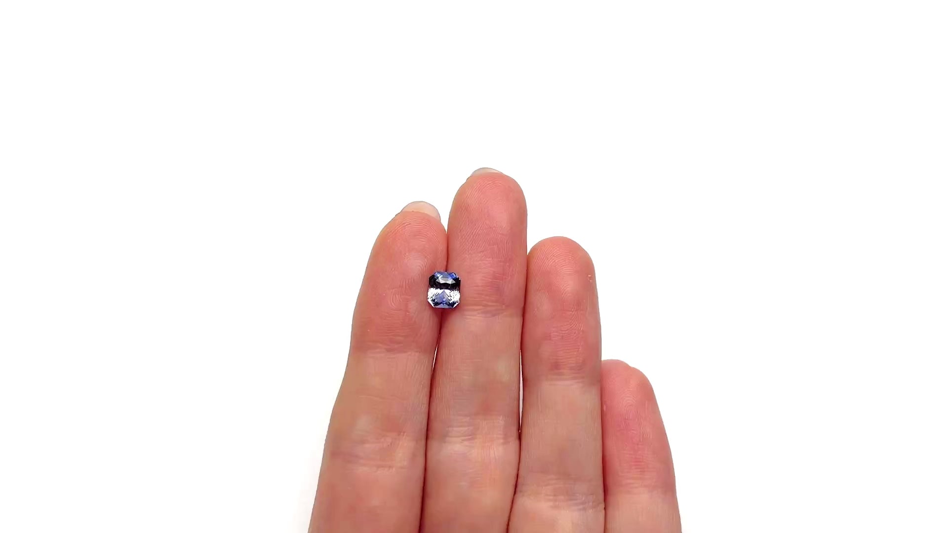 1.18ct 5.89x5.14x4.09mm Cut Corner Rectangle Brilliant Sapphire 27182-01