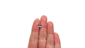 1.18ct 5.89x5.14x4.09mm Cut Corner Rectangle Brilliant Sapphire 27182-01