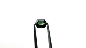 1.44ct 7.72x5.60x3.67mm Hexagon Step Cut Sapphire 26344-01