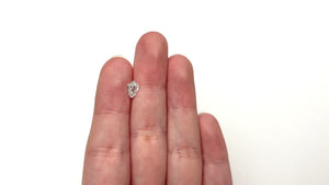 0.81ct 7.96x5.64x2.69mm SI1 F Kite Step Cut 19649-01