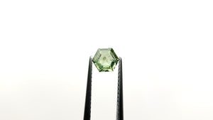 0.74ct 6.29x5.48x2.61mm Hexagon Step Cut Sapphire 23088-04
