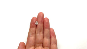 0.70ct 7.36x7.22x2.13mm Trillion Rosecut 23834-58