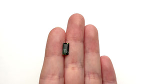 2.18ct 9.85x5.29x4.36mm Rectangle Step Cut Sapphire 27324-01