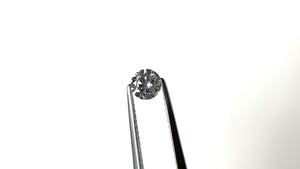 0.48ct 4.92x4.95x3.08mm Fancy Grey Round Brilliant Cut 18968-13