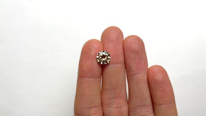3.01ct 9.44x9.37x5.32mm VS1 C5 Round Brilliant 19910-02