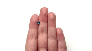0.71ct 5.55x5.52x3.24mm Round Brilliant Sapphire 26134-08