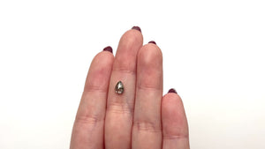 0.92ct 7.24x5.38x3.11mm Pear Double Cut 26785-10