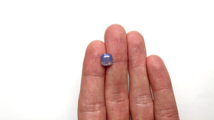 4.08ct 8.54x8.11x6.11mm Cushion Brilliant Sapphire 26446-01