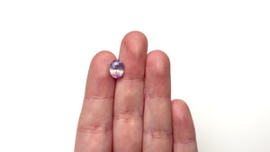 4.11ct 10.20x7.94x6.27mm Oval Brilliant Sapphire 28247-01
