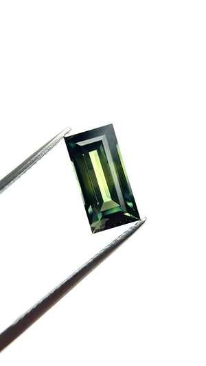 4.00ct 12.25x6.17x4.75mm Rectangle Step Cut Sapphire 23434-01