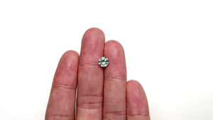 1.26ct 6.59x6.54x4.07mm Round Brilliant Sapphire 23686-03