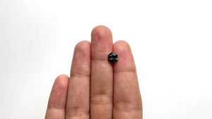 1.26ct 7.53x6.17x3.84mm Hexagon Brilliant Sapphire 23498-03