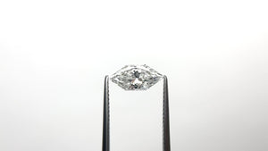 1.58ct 12.14x5.73x3.76mm IGI I1 D Hexagon Brilliant 25747-01