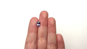 1.97ct 7.41x5.63x4.71mm Cut Corner Rectangle Brilliant Sapphire 28214-01
