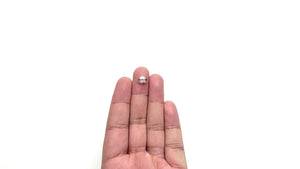 1.55ct 9.06x6.50x2.80mm Cloud Rosecut 🇨🇦 27586-01