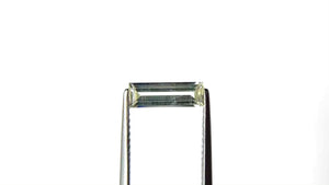 0.84ct 9.95x3.36x2.17mm Baguette Step Cut Sapphire 27719-01