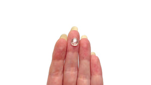 1.87ct 9.36x8.02x2.91mm Pear Rosecut 26294-11