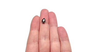 1.46ct 8.98x5.79x3.48mm Pear Rosecut 27542-06