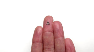 0.26ct 5.24x4.75x1.59mm Triangle Rosecut 19114-04