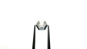 0.76ct 6.91x5.49x2.42mm Hexagon Rosecut 22336-22